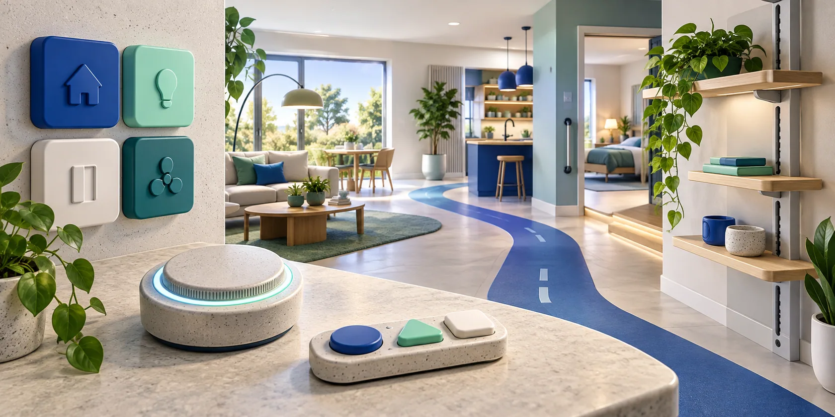 Smart Home Business Intelligence — 主题编辑插画